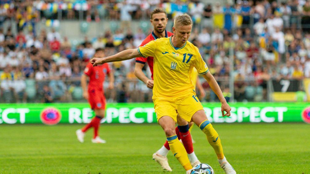 Ukraine's Premier League star Oleksandr Zinchenko